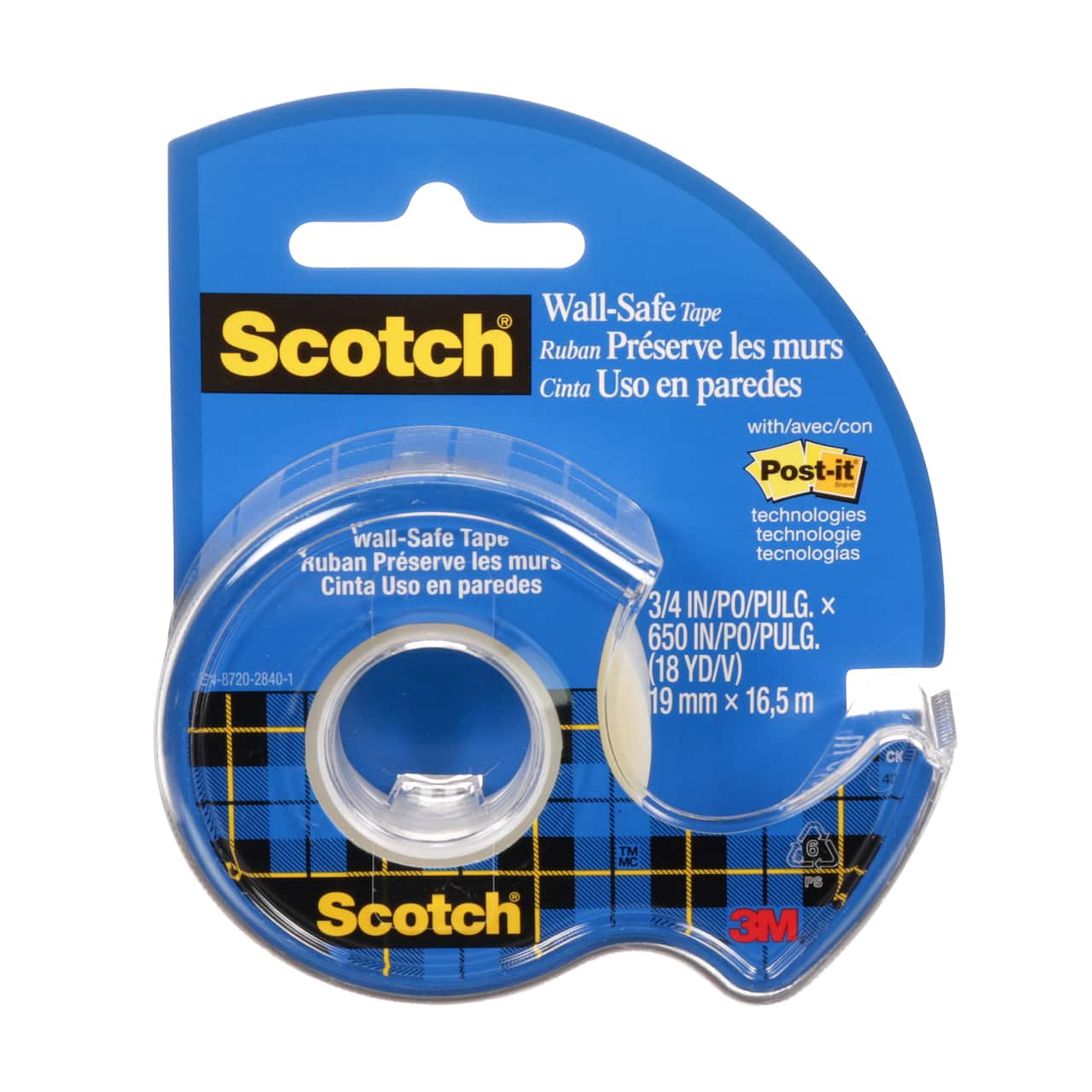 Scotch® Wall-Safe Tape